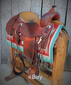 16 Bob Custom Saddlery Reining/Cowhorse Saddle