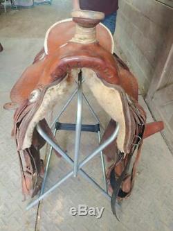 16 Bona Allen Western Saddle