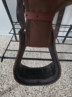 16'' Brown Big Horn #210 Western Roping saddle FQH