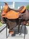16'' Brown Big Horn Roper #111 Western Saddle Qh Bars Leather /cordura Usa