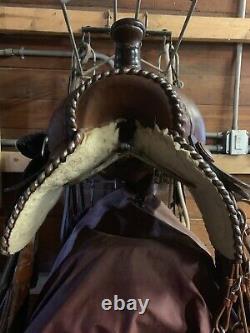 16 Buffalo Saddlery western pleasure saddle