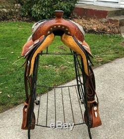 16 CIRCLE Y Golden Star Select Western Pleasure Show Horse Saddle