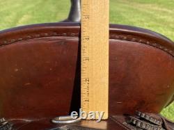 16 CIRCLE Y High QUALITY Working Ranch Trail SaddleHEAVYDUTYHigh Back A Fork