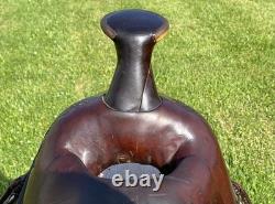 16 CIRCLE Y High QUALITY Working Ranch Trail SaddleHEAVYDUTYHigh Back A Fork
