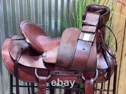 16 COLORADO SADDLERY Slick Seat Western Ranch Saddle BUTTER SOFT NICE