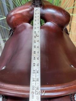 16 COLORADO SADDLERY Western Ranch Saddle J. Watt Conchos SUPER NICE
