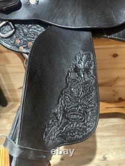 16 CW Wiley Custom Reiner Western Saddle
