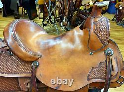 16 Circle Y A Fork Western Roping Saddle