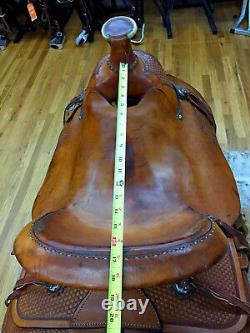 16 Circle Y A Fork Western Roping Saddle