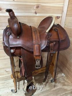 16 Circle Y All-Around Ranch Roper Western Saddle Model 1124