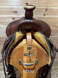 16 Circle Y All-Around Ranch Roper Western Saddle Model 1124