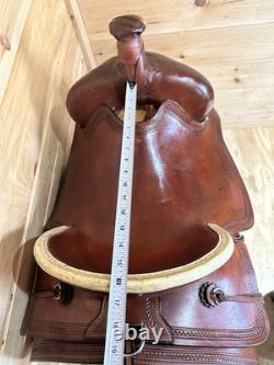16 Circle Y All-Around Ranch Roper Western Saddle Model 1124