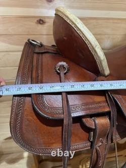 16 Circle Y All-Around Ranch Roper Western Saddle Model 1124