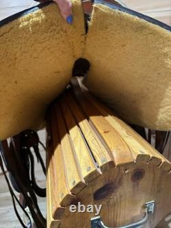 16 Circle Y All-Around Ranch Roper Western Saddle Model 1124