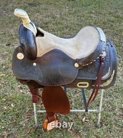 16 Circle Y Equitation Show Park & Trail Western Saddle Pleasure Horse Leather