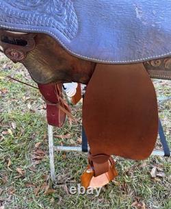 16 Circle Y Equitation Show Park & Trail Western Saddle Pleasure Horse Leather