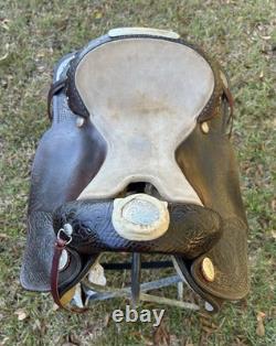 16 Circle Y Equitation Show Park & Trail Western Saddle Pleasure Horse Leather