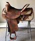 16 Circle Y Equitation Show Saddle. Lots Of Silver! Stunning