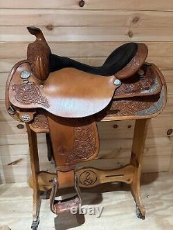 16 Circle Y Equitation Show Western Saddle Model 3660