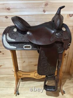 16 Circle Y Equitation Western Show Saddle Model 3974