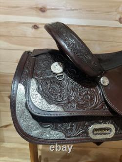 16 Circle Y Equitation Western Show Saddle Model 3974