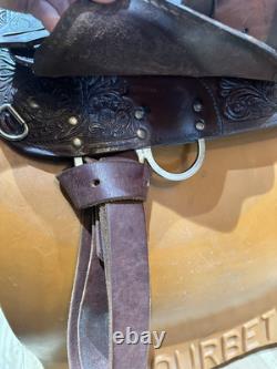 16 Circle Y Equitation Western Show Saddle Model 3974