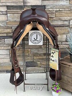 16 Circle Y Flex 2 Western Trail Saddle- Whoa! Clean