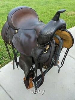 16 Circle Y Flex-Lite Western Trail Saddle