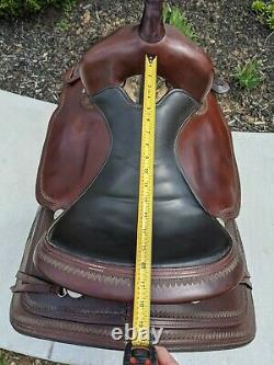 16 Circle Y Flex-Lite Western Trail Saddle Model 1551