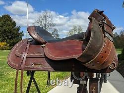 16 Circle Y Flex-Lite Western Trail Saddle Model 1551