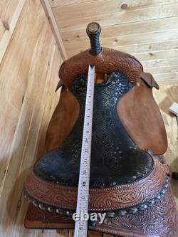 16 Circle Y High Horse Jewel Western Barrel Saddle Model 6224 (2017)