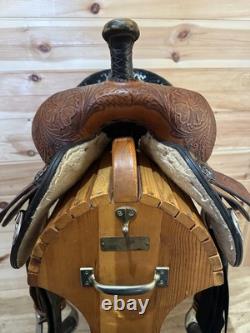 16 Circle Y High Horse Jewel Western Barrel Saddle Model 6224 (2017)
