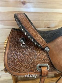 16 Circle Y High Horse Jewel Western Barrel Saddle Model 6224 (2017)