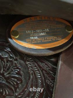 16 Circle Y High Horse Mineral Wells Western Trail Saddle Model 6812 (2023)