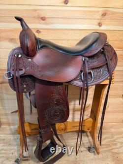 16 Circle Y High Horse Oyster Creek Trail Western Saddle Model 6808 (2022)