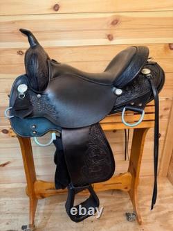 16 Circle Y High Horse Round Rock Gaited Western Trail Saddle Model 6870 (2023)