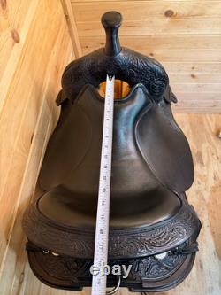 16 Circle Y High Horse Round Rock Gaited Western Trail Saddle Model 6870 (2023)