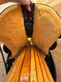16 Circle Y High Horse Round Rock Gaited Western Trail Saddle Model 6870 (2023)