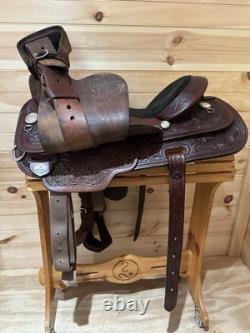 16 Circle Y Houston Trail Western Saddle Model 2610