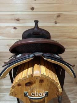 16 Circle Y Houston Trail Western Saddle Model 2610