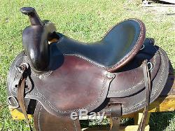 16 Circle Y Park & Trail Saddle Made in Texas