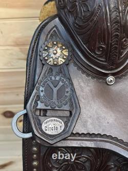 16 Circle Y Performance Ohio Reiner Western Reining Saddle Model 2672 (2023)