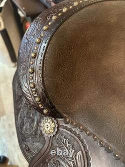 16 Circle Y Performance Ohio Reiner Western Reining Saddle Model 2672 (2023)