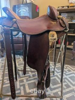 16 Clinton Anderson stock Saddle by Martin Saddlery
