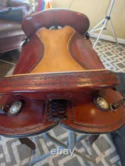 16 Clinton Anderson stock Saddle by Martin Saddlery