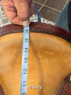 16 Clinton Anderson stock Saddle by Martin Saddlery