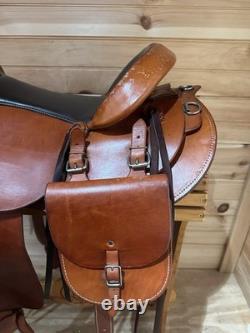 16 Colorado Saddlery Top of the Rockies Trail Western Saddle Model 200-6335