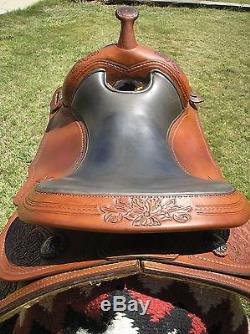 16 Continental Southern Belle Reiner/Cowhorse saddle withSaddle Bag