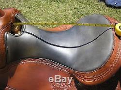 16 Continental Southern Belle Reiner/Cowhorse saddle withSaddle Bag