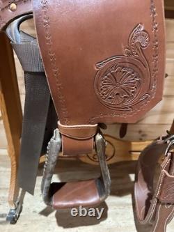16 Corriente Association Western Trail Saddle